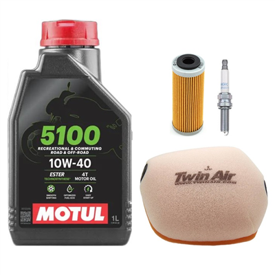 GasGas 250 EC-F 350 MC-F 2024-2025 olej + filtry + świeca-107946