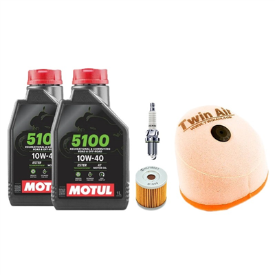 Husqvarna TC 450 2007-2012 510 2005-2011 olej + filtry + świeca-107999