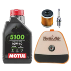 Yamaha YZ 450 F 2014-2017 450 FX 2017-2018 olej + filtry + świeca