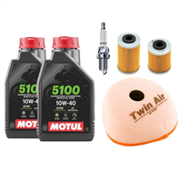 KTM 450 EXC 2003-2006 olej + filtry + świeca-107951