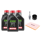 Kymco MXU 700 2013-2021 olej + filtry + świeca