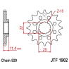 JT JTF1902.16 ZĘBATKA PRZÓD-18836