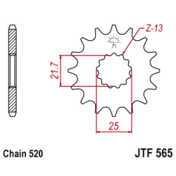 JT JTF565.14 ZĘBATKA PRZÓD-18912
