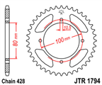JT JTR1794.45 ZĘBATKA TYŁ