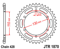 JT JTR1870.44 ZĘBATKA TYŁ-71696