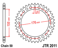 JT JTR2011.42 ZĘBATKA TYŁ-71684