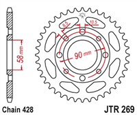 JT JTR269.41 ZĘBATKA TYŁ-66794