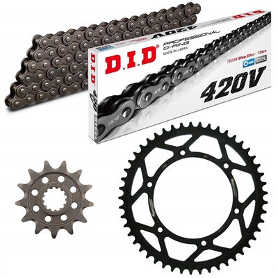 YAMAHA YZ 65 2018-2026 napęd SUPERSPROX łańcuch DID420V oringowy wzmocniony-108030