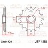 YAMAHA YZ 65 2018-2026 napęd SUPERSPROX łańcuch DID420D czyścik szczotka-108162