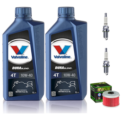 HONDA XL 125 VARADERO 01-12 olej+filtr+świece-100934