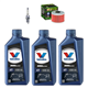 HONDA SLR 650 VIGOR (RD09) 97-00 olej+filtr+świeca-100941