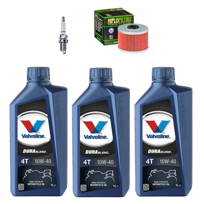 HONDA SLR 650 VIGOR (RD09) 97-00 olej+filtr+świeca-100941