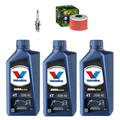 HONDA SLR 650 VIGOR (RD09) 97-00 olej+filtr+świeca-100941
