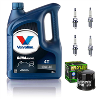 SUZUKI RF 600 R (GN76A) 93-97 olej+filtr+świece-100957