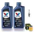 YAMAHA XT 125 (2YE / 2YU) 82-96 olej+filtr+świeca-101187