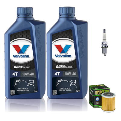 YAMAHA YZ-F YZ 250 F 01-02 olej+filtr+świeca-101173