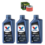 HONDA SLR 650 VIGOR (RD09) 97-00 olej+filtr