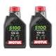 MOTUL 5100 10W40 MA2 4T 1L olej silnikowy półsyntetyczny 2 SZTUKI-108264