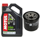 Olej MOTUL 5100 4T 10W40 4L + filtr oleju M.LINE 16510-06B00 (HF138)-53748