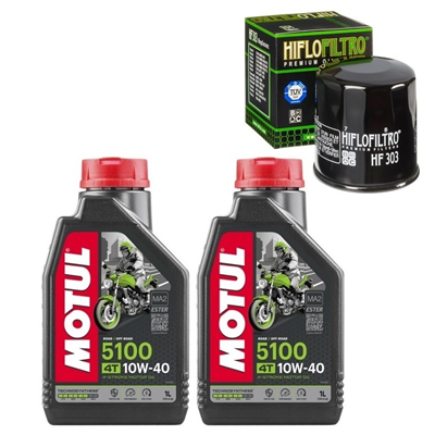 KAWASAKI 650 ER-6N ER-6F 07-14 olej+filtr-88371