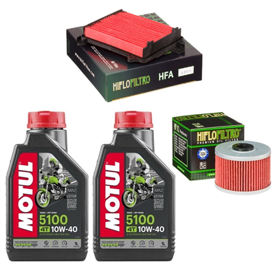 HONDA NX 250 DOMINATOR 1988-1996 olej+filtry-104100