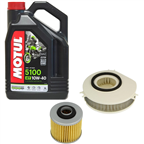 YAMAHA XVS 1100 DRAG-STAR 98-06 olej+filtry