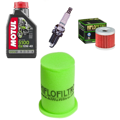 SUZUKI GN 125 91-00 olej+filtry+świeca-69046