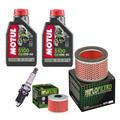 HONDA NX 650 DOMINATOR 88-02 olej+filtry+świeca-69106