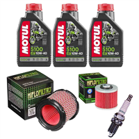 YAMAHA XT660 Z TENERE ABS 12-16 olej+filtry+świeca-69057