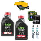 KAWASAKI 650 ER-6N ER-6F 2007-2008 EX650 ER650 olej filtry świece
