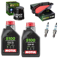 KAWASAKI 650 ER-6N ER-6F 2013-2016 EX650 NINJA 650R olej filtry świece-104798