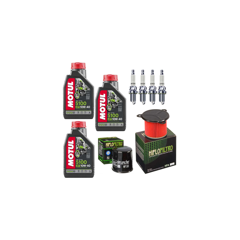 HONDA XRV 650 AFRICA-TWIN 1988-1990 olej+filtry+świece-103696
