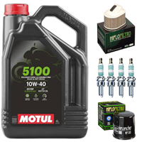 KAWASAKI Z1000 ZR 1000 SE 2007-2009 olej filtry świece-104766