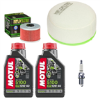 KAWASAKI KLX250 KLX 250 R 1993-1996 olej+filtry+świeca