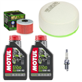 KAWASAKI KLX300 KLX 300 R 1996-2007 (LX300A) olej+filtry+świeca-103730