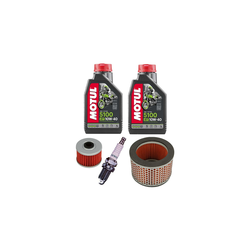 HONDA NX 650 DOMINATOR 88-02 olej+filtry+świeca-69289
