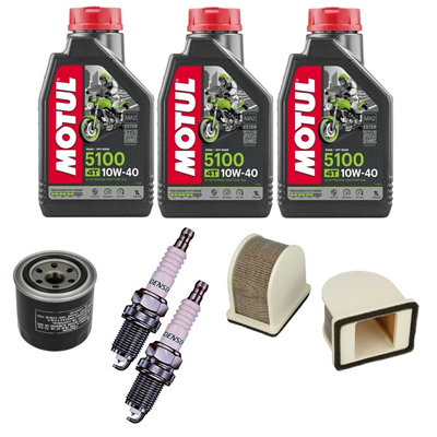 KAWASAKI EN 450 (454 LTD) 85-90 olej+filtry+świece-69298