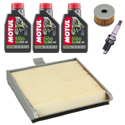 SUZUKI LS 650 SAVAGE BELT 91-09 olej+filtry+świeca-69304