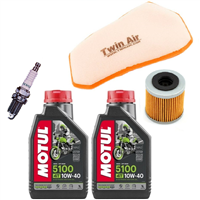 HUSQVARNA TE 630 10-11 olej+filtry+świeca-93702