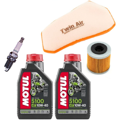 HUSQVARNA TE 630 10-11 olej+filtry+świeca-93702