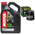 Olej MOTUL 5100 4T 10W40 4L + dowolny filtr oleju HIFLO-53757