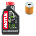 KAWASAKI KLX 125 L 03-06 olej+filtr-90051