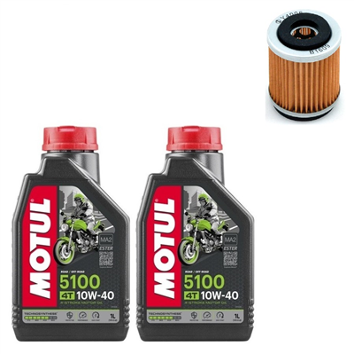YAMAHA SR 125 93-03 olej+filtr-90378