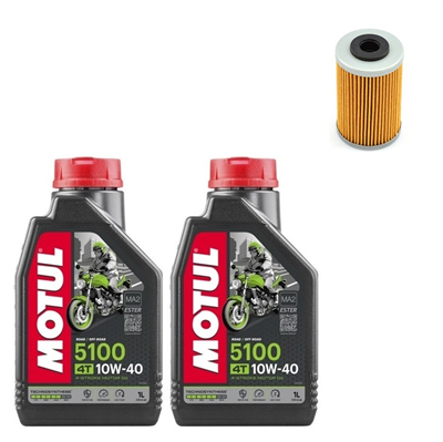 KTM 250 EXC-F SX-F XC-F XCF-W olej+filtr-90638