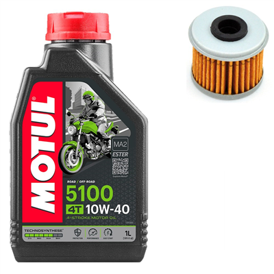 HONDA CRF 450 R 02-08 X 05-18 olej+filtr-95221