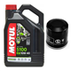 Olej MOTUL 5100 4T 10W40 4L + filtr oleju MIW (MEIWA) H1013 (HF303)-53801