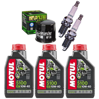 SUZUKI AN 650 BURGMAN EXECUTIVE olej + filtr HF138 + świece
