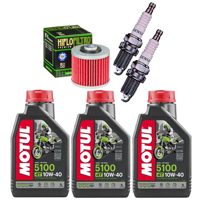 YAMAHA XV 535 VIRAGO 96-02 olej + filtr HF145 + świece-54319