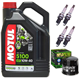 SUZUKI GSX-R 1100 W 1993-2001 olej + filtr HF138 + świece-55082