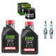 KAWASAKI 650 ER-6N ER-6F 2006 EX650 ER650 olej + filtr HF204 + świece-104813